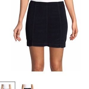 Free People Black Skirt
